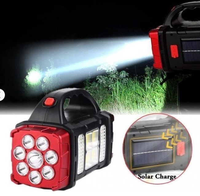 Solarna Multifunkcionalna Lampa za Kampovanje, Pecanje, Izlete