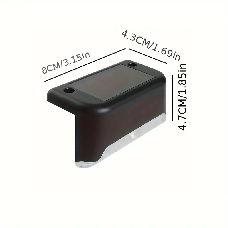 Ugaone solarne lampe - Set od 4 komada