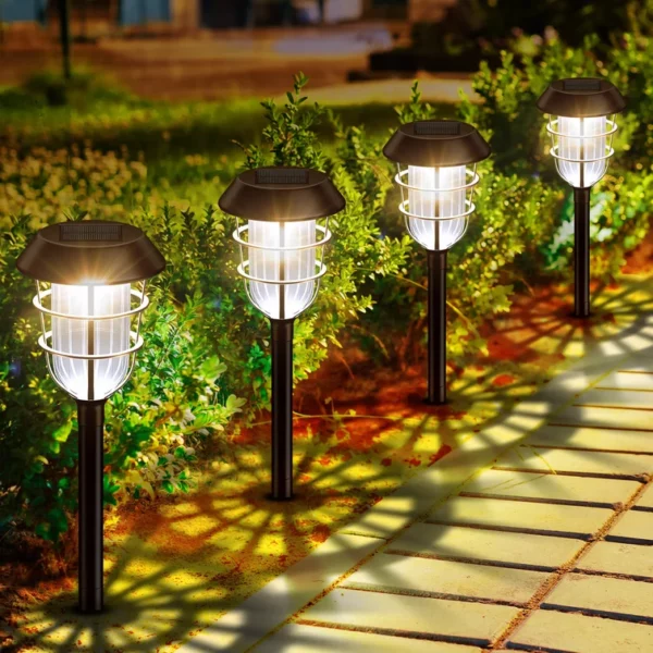 Solarna Lampa Za Dvorište – Model 6 - Set 6