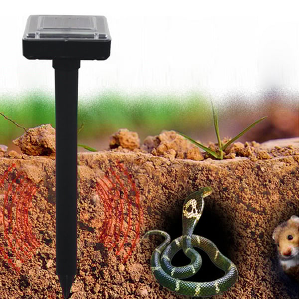 Solarni rasterivač krtica, zmija i ostalih glodara – Set od 2 komada